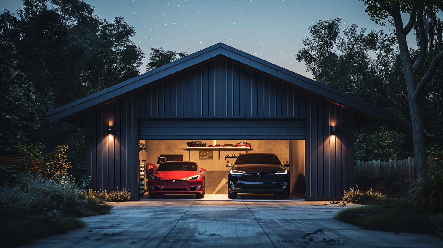 mongorian346_A_modern_two-story_garage_with_an_open_door_featur_234e534d-3d8a-4fe6-8934-86ce0e663e69